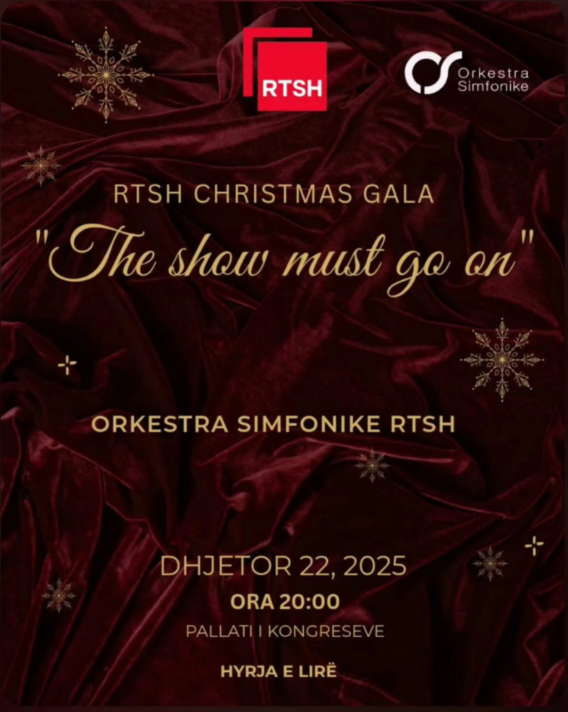 RTSH Senfoni Orkestrası’ndan Yıl Sonuna Büyülü Gala Gecesi