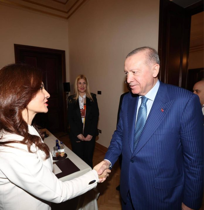 Spiropali, Erdoğan ile görüştü: Türkiye bölgenin barış ve istikrarında önemli bir role sahip