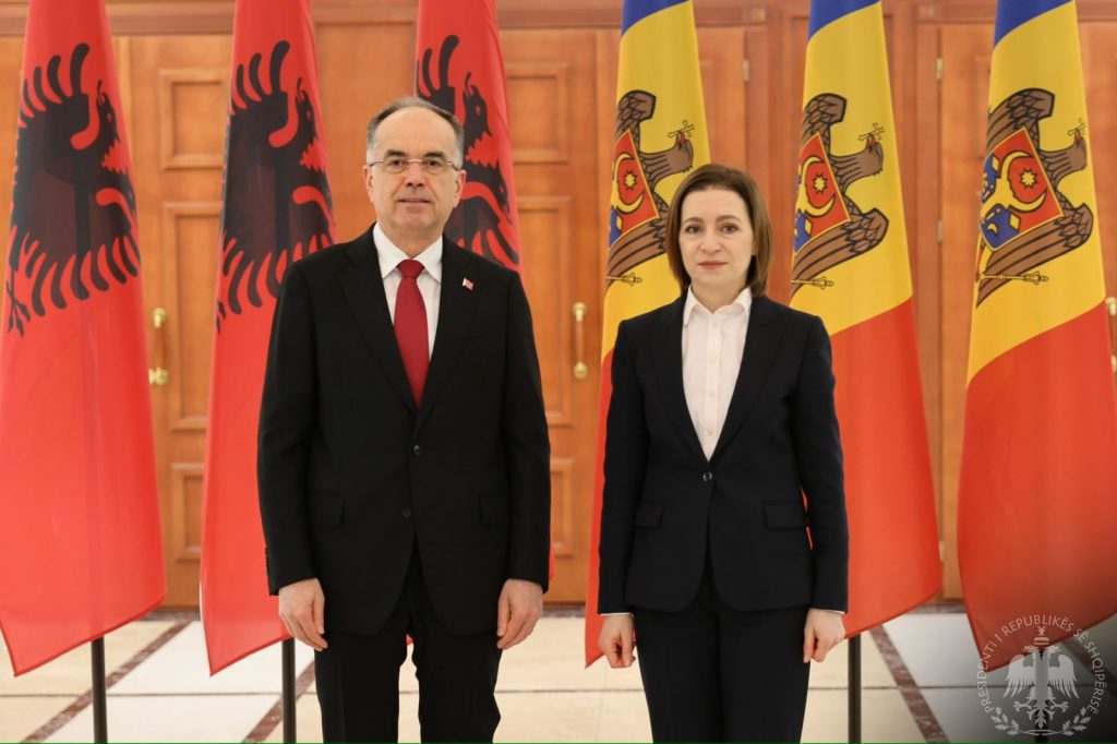 Cumhurbaşkanı Begaj Moldova ziyaretinde Kosova’nın tanınmasını talep etti : Bu adım bölgeye istikrar getirir