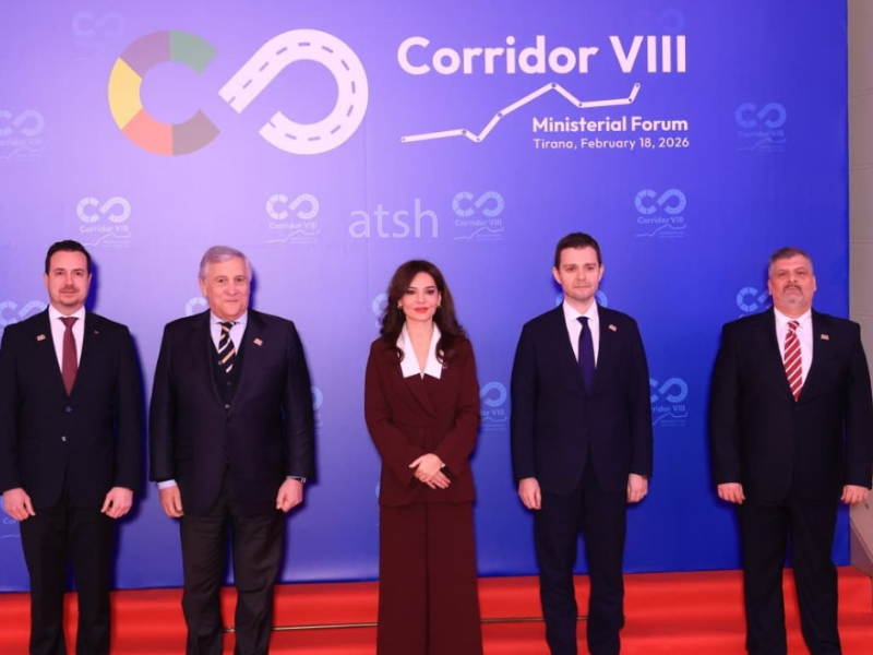 Balkanlar’da stratejik adım ”Koridor VIII”den ortak bildiri