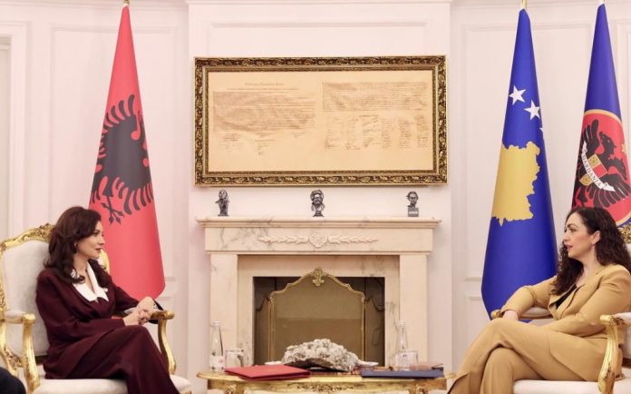 Spiropali, Priştine’de devlet liderleriyle görüştü: Arnavutluk ve Kosova uzun vadeli vizyonla birlikte