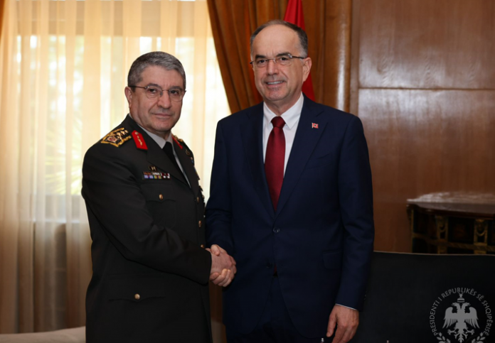 Begaj, General Bayraktaroğlu ile görüştü; Türkiye ile stratejik ortaklık vurgulandı