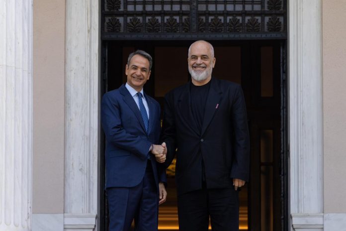 Rama, Mitsotakis tarafından karşılandı: Yeni bir stratejik ortaklık anlaşması üzerinde çalışıyoruz