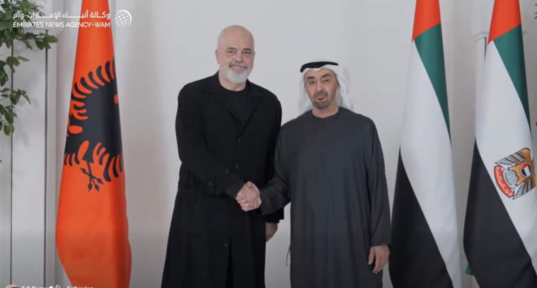 Rama, Abu Dabi ziyareti kapsamında Devlet Başkanı Şeyh Muhammed bin Zayed El Nahyan ile bir araya geldi