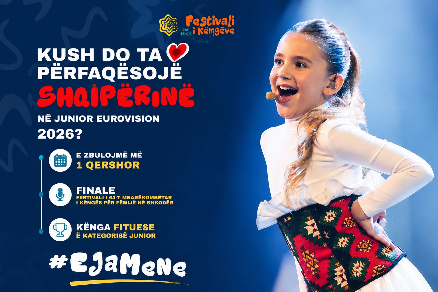 RTSH’den Çocuk müziğine destek: Junior Fest seçimi için sahne olacak