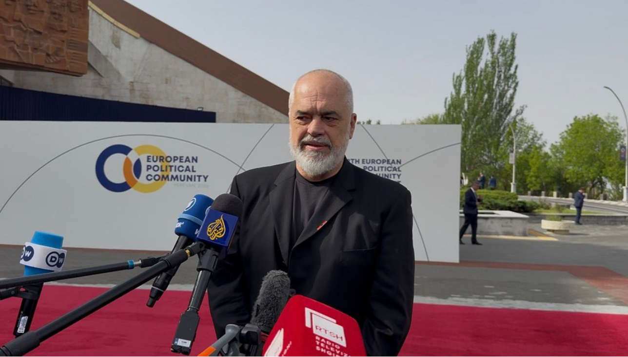 48 Avrupalı lider Ermenistan’da bir araya geliyor, Rama Yerevan’daki Avrupa Siyasi Topluluğu Zirvesi’nin ana panelinde