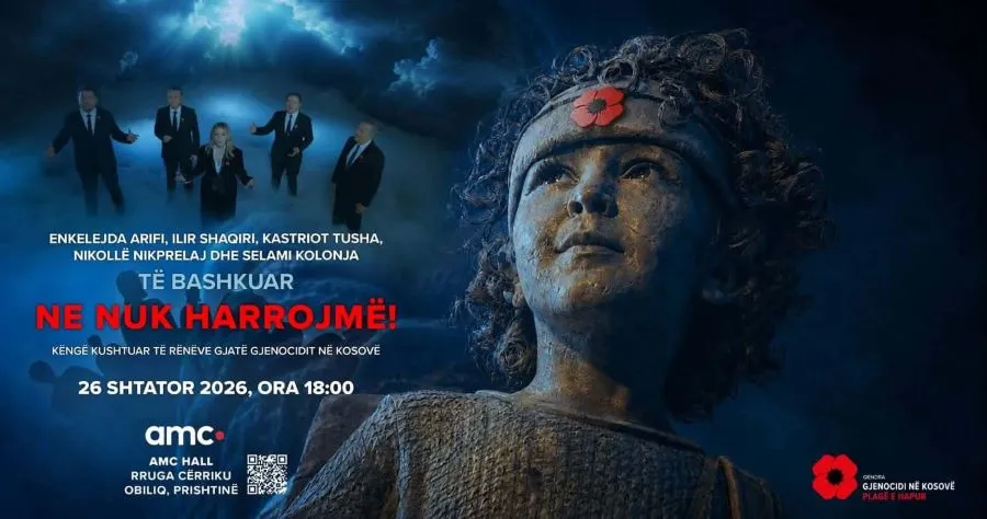 Kosova savaşında hayatını kaybedenler İçin “Biz Unutmuyoruz” şarkısı tanıtıldı