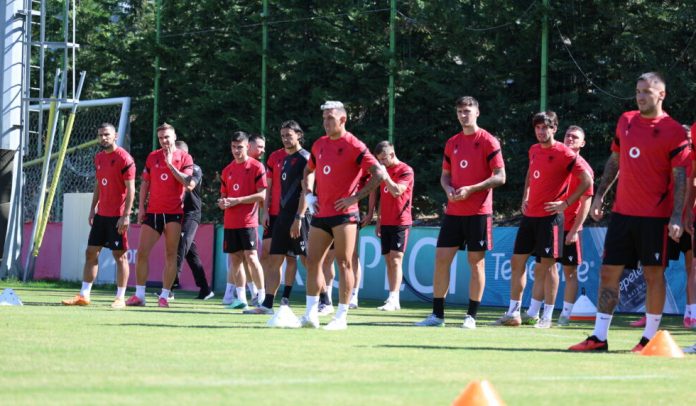 Arnavutluk Milli Takımı, San Marino maçı öncesi hazırlıklarını tamamladı