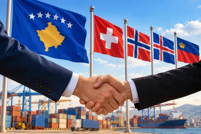 Kosova–EFTA Serbest Ticaret Anlaşması bugün yürürlüğe girdi