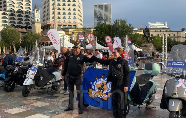 Vespa Parade Tirana 2026, başkentte dostluk ve dayanışmayı buluşturdu