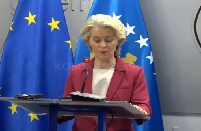 Von der Leyen: Kurumsal istikrar Kosova için hayati önem taşıyor