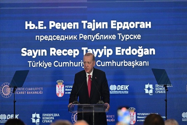Erdogan: Vëllimi i shkëmbimit tregtar me Serbinë ka tejkaluar dy miliardë dollarë
