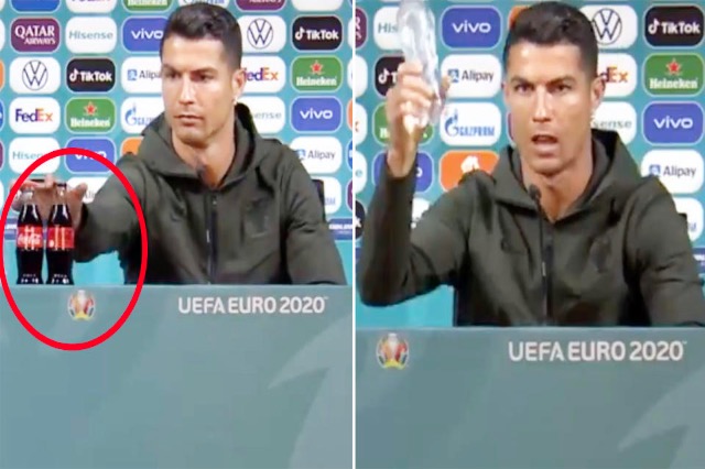 Fansat “hapin arkivat”, publikojnë fotografitë kur Cristiano Ronaldo ishte imazh i Coca Cola-s