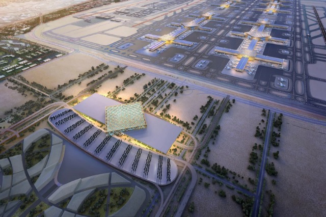 Aeroporti më i madh në botë do ndërtohet në shkretëtirë