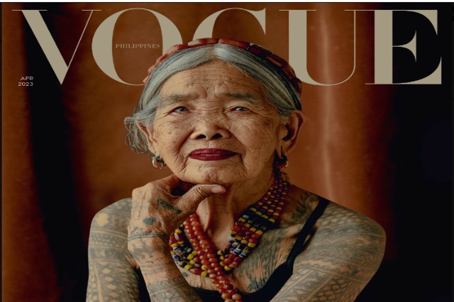 Tatuazhistja 106-vjeçare në kopertinën e “Vogue” Philippines