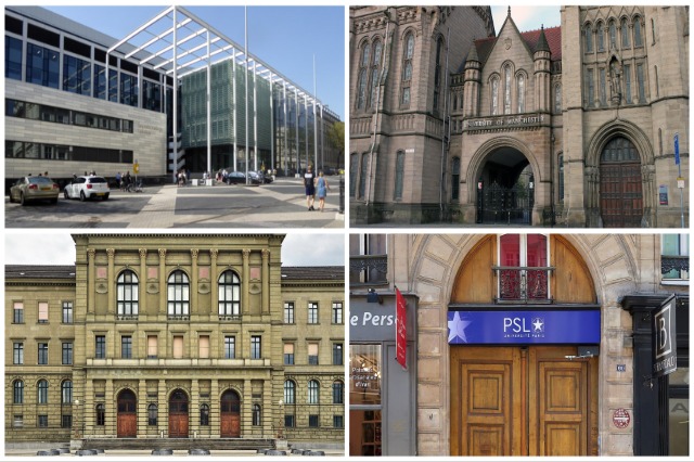 Universitetet më të mira në Evropë