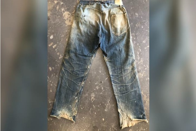 U gjetën në minierën e braktisur, xhinset e shekullit të 19-të shiten në ankand për më shumë se 87 mijë dollarë