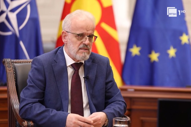 Talat Xhaferi flet për RTSH-në, kryeministri i RMV-së: Maqedonasit s’janë gati për një president shqiptar