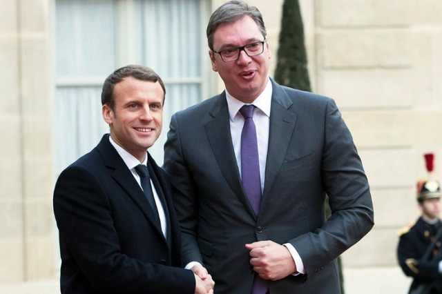 Vuçiq takohet të hënën me Macron, normalizimi i marrëdhënieve me Kosovën, pjesë integrale e integrimit të Serbisë
