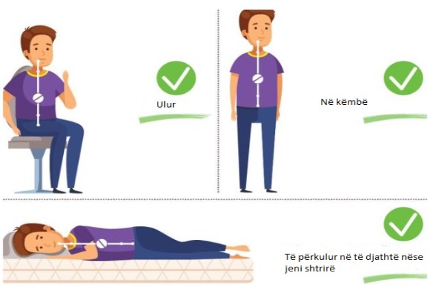 Cili është pozicioni i duhur për të marrë ilaçet tuaja: ulur, shtrirë apo në këmbë?