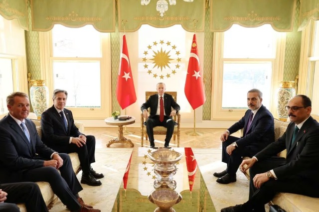 Tur diplomatik për Gazën, Blinken takon Erdoanin dhe Micotakisin