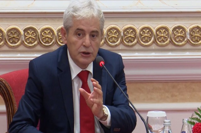 Kryetari i BDI-së, Ali Ahmeti kundërshton zgjedhjet në Maqedoninë e Veriut