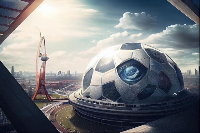 Fal inteligjencës artificiale stadiumet e të ardhmes do të ngjajnë sikur vijnë nga një planet tjetër