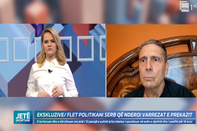 Ekskluzive/ U torturua, se nderoi varrezat e Prekazit. Politikani serb: Urdhri i Vuçiqit, po bëj gjithçka që të dal i gjallë