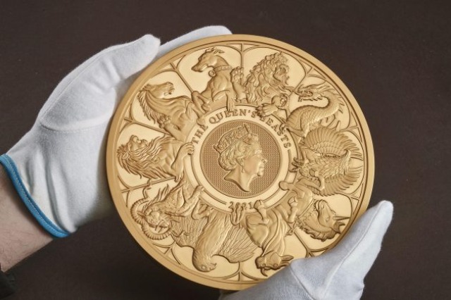 Thesari Mbretëror britanik prodhon monedhën e artë më të madhe në 1 100 vjet