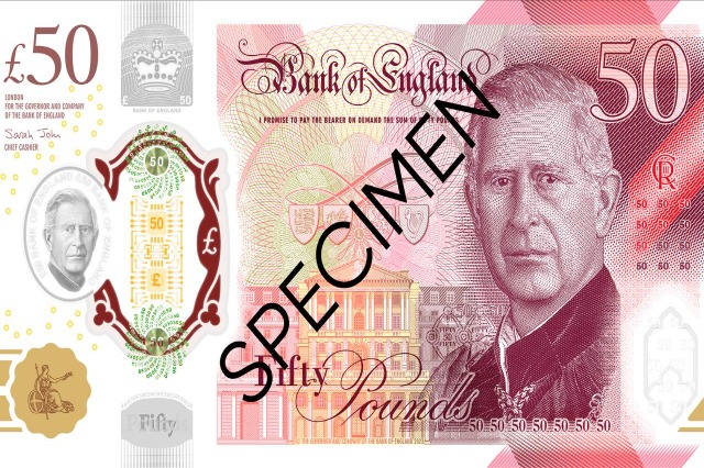 Dalin imazhet e para të kartëmonedhave britanike që shfaqin mbretin Charles III