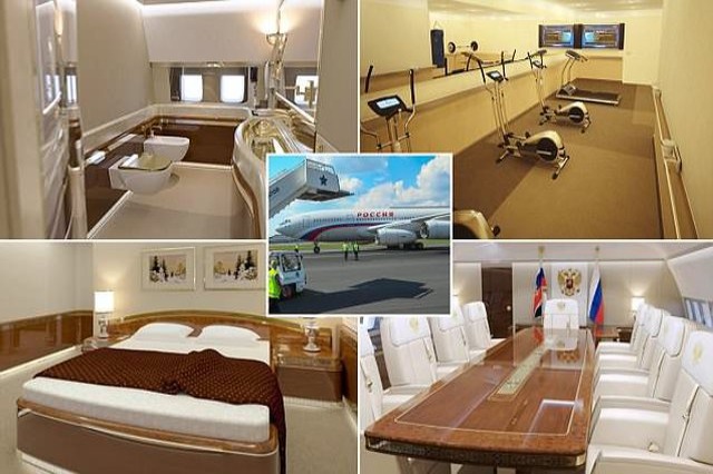 FOTOT/ Brenda avionit 390 milionë paund të presidentit RUS Putin