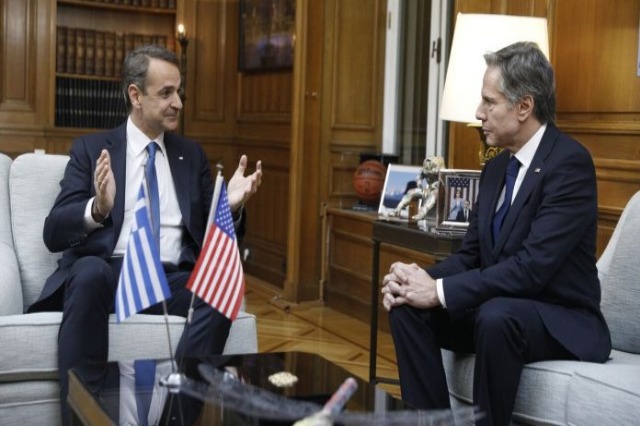 Blinken bisedime me Mitsotakis përpara turneut në Lindjen e Mesme
