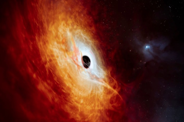 Zbulohet objekti më i ndritshëm dhe më i dhunshëm në univers