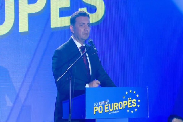 Kandidati i BDI për president, Bujar Osmani: Rusia nuk është miku ynë, për ne Dielli lind në Perëndim