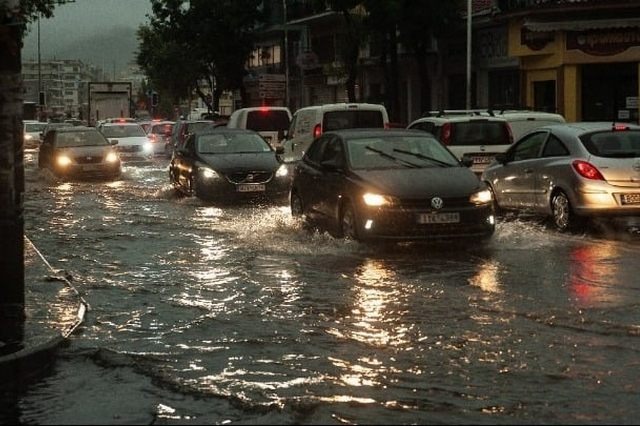 Rrebeshet në Volos të Greqisë/ Një i vdekur, përmbyten qindra shtëpi