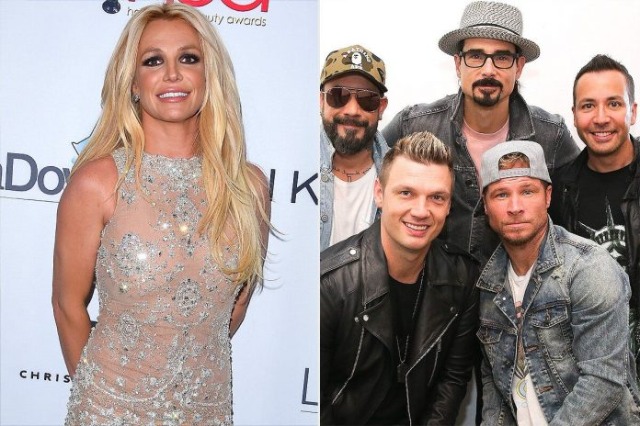 Britney Spears dhe Backstreet Boys prezantohen me një këngë së bashku
