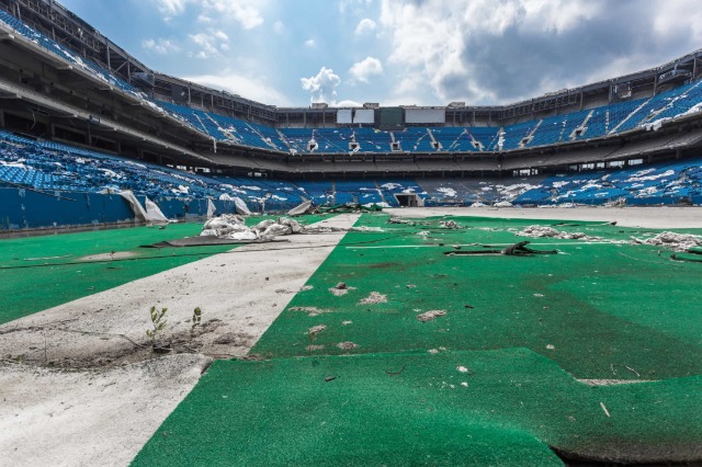 Stadiumet e braktisura të botës