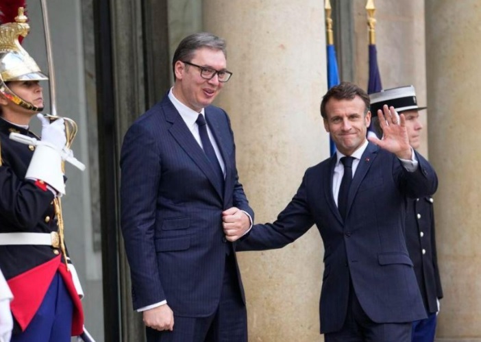 Vuçiç takim me Macron: Franca, aleate e madhe e Serbisë