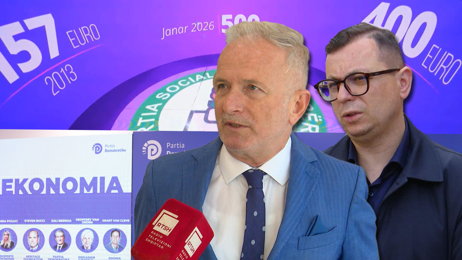 Programet ekonomike të PD dhe PS, flasin ekspertët Fatos Çoçoli dhe ...