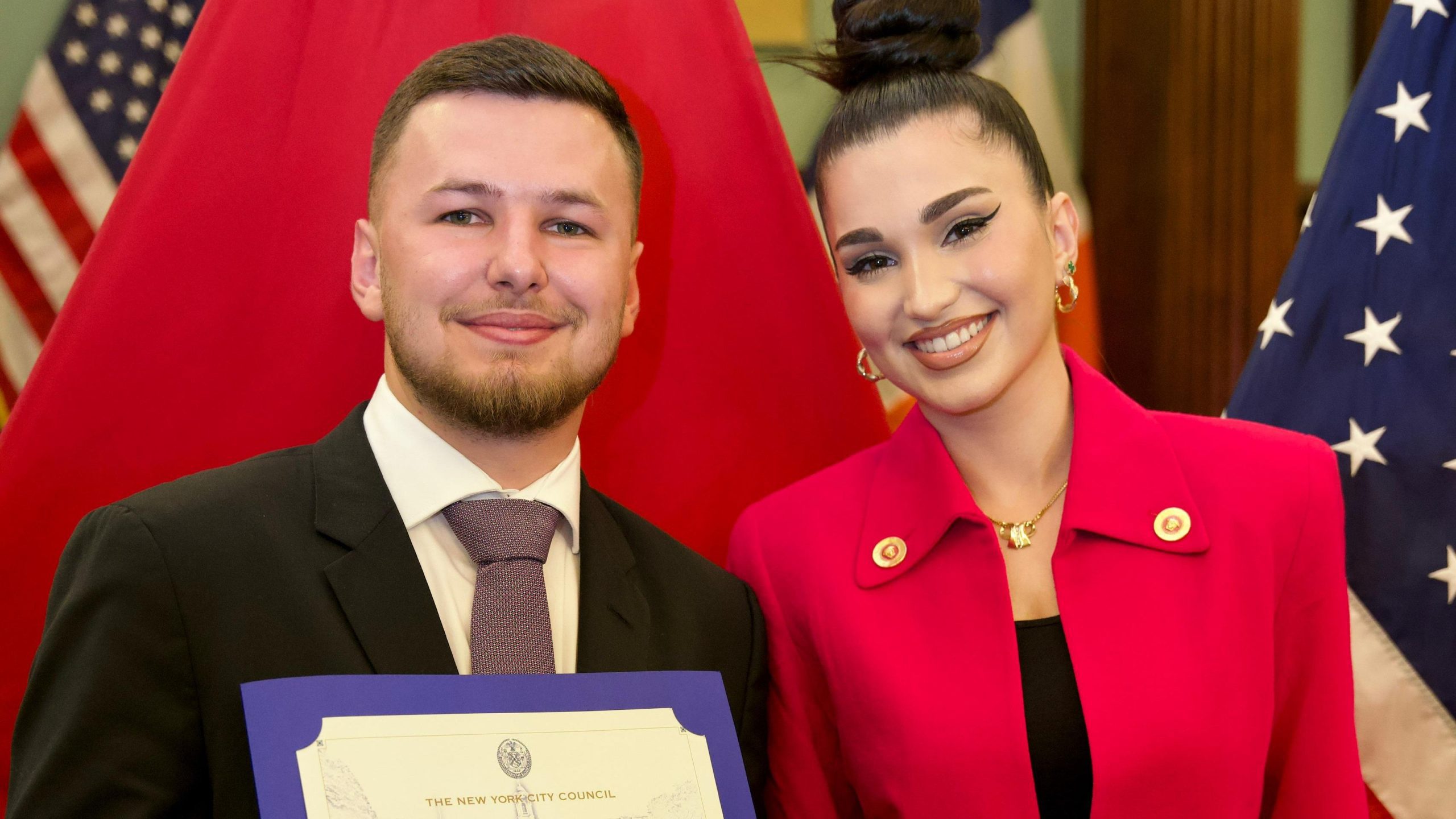 Dzemal Lanica shpallet “Qytetar Nderi” i Nju-Jorkut, shqiptari më i ri me këtë titull prestigjioz