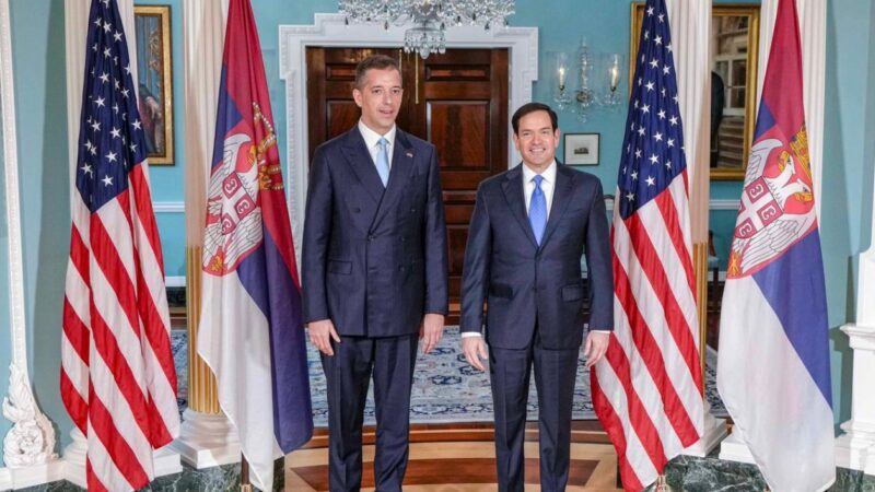 Rubio takon Gjuriq: SHBA – Serbia do nisin dialog strategjik, të ulen tensionet me Kosovën dhe Bosnje-Hercegovinën