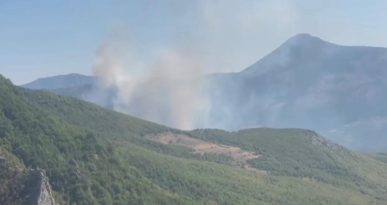 Beteja me zjarret, mbërrijnë 2 helikopterë “Black Hawk” nga Emiratet e Bashkuara Arabe. Avioni kroat ndërhyn në vatrën në Rrogozhinë