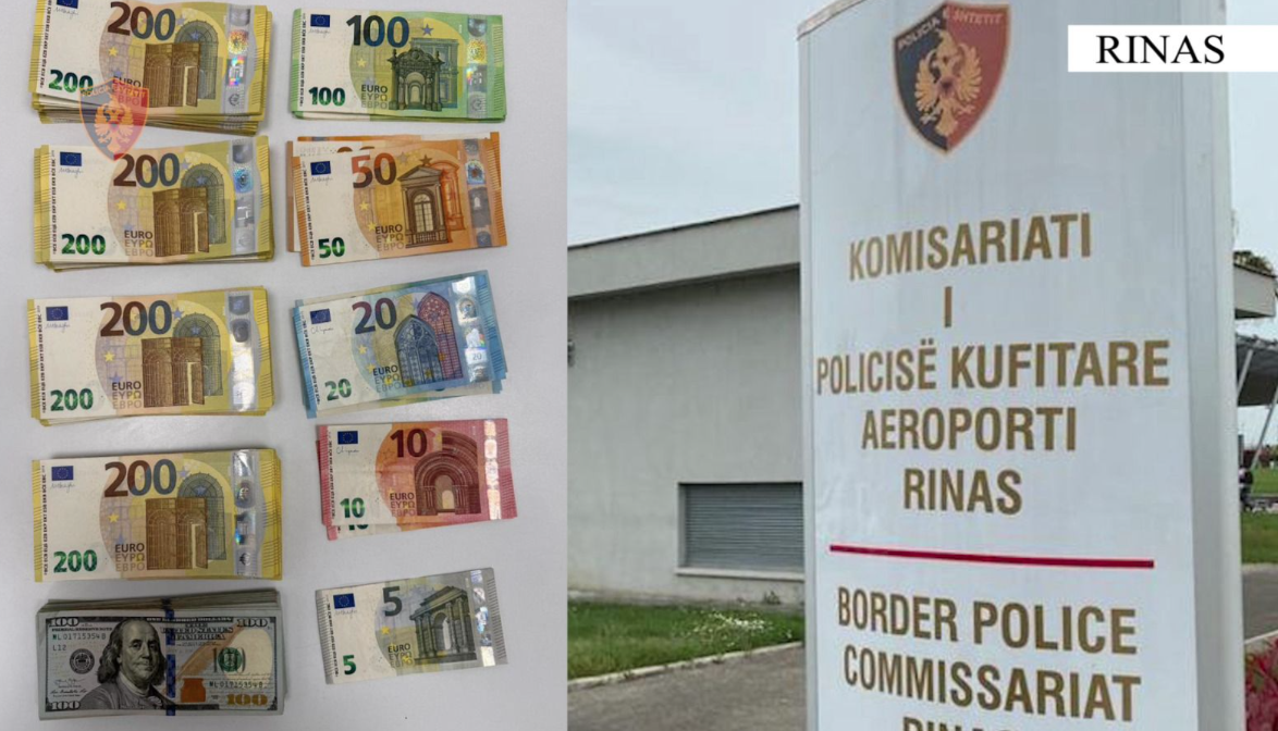 Tentoi të dilte nga Rinasi me mbi 71 mijë euro dhe 10 mijë dollarë pa i deklaruar, procedohet penalisht 45-vjeçarja kineze