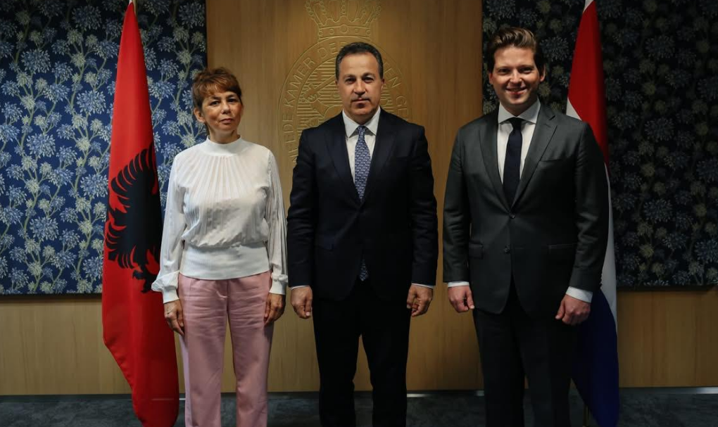 Peleshi, vizitë zyrtare në Holandë: Mbështetje konsistente për anëtarësimin e Shqipërisë në BE