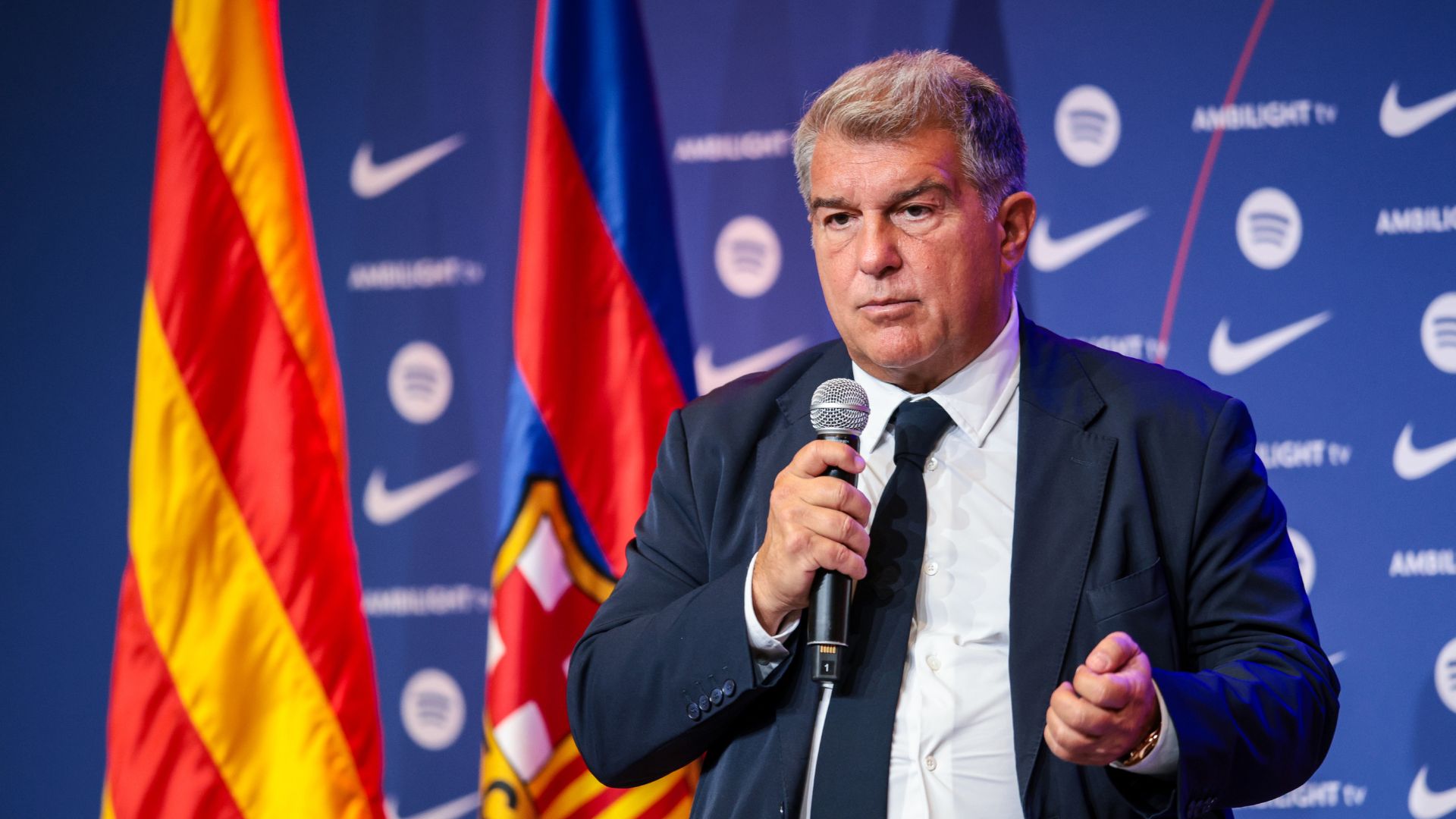 Barcelona  Laporta  Pauza ndërkombëtare nuk ka kuptim  janë lojtarët ata që paguajnë çmimin më të lartë