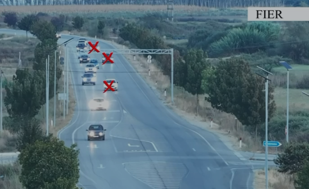 Aksioni në Fier, 7 të proceduar dhe qindra masa administrative për shkelje të Kodit Rrugor