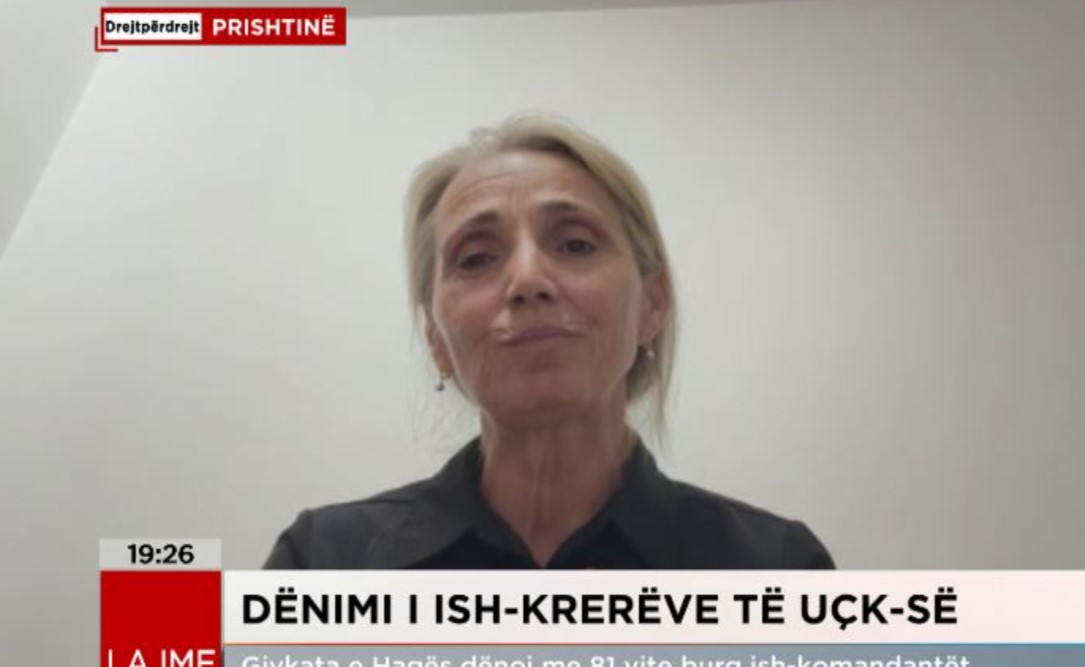 Gazetari e pyet për familjen e Thaçit, përlotet ish-luftëtarja e UÇK-së, kujton babain e ndjerë: “Nuk arriti…”