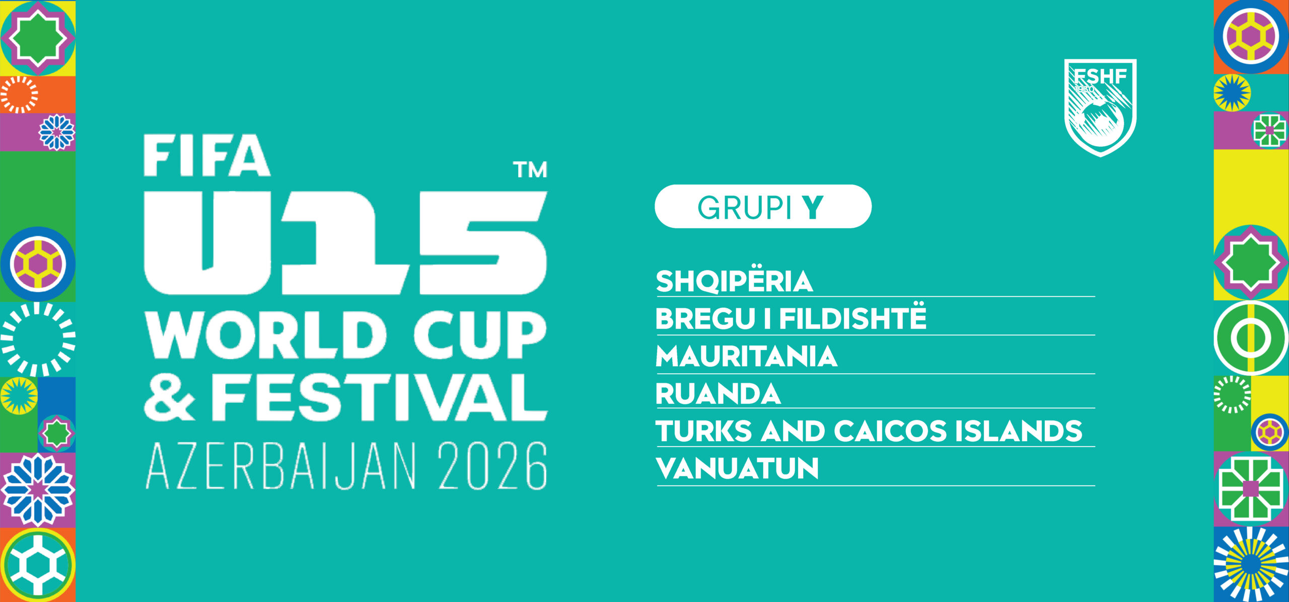 FIFA World Cup&Festival 2026/ Shqipëria U-15 merr pjesë në edicionin e parë në Azerbajxhan