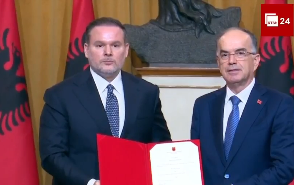 Ceremonia në Presidencë/ Ervin Demo betohet si ministër i Punëve të Brendshme