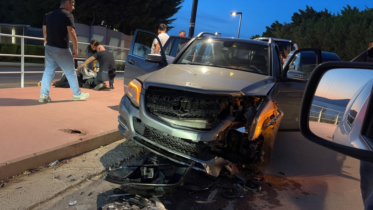 Aksident në Orikum-Vlorë/ Përplasen dy automjete, mbeten të plagosur dy persona